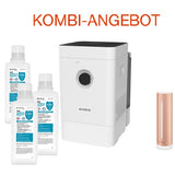 Starter Kombiangebot BONECO H400 Hybrid Luftbefeuchter/Luftreiniger + A180 Clean & Protect + NETATMO Healthy Home Coach